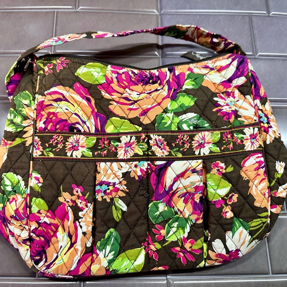 Vera Bradley English Rose Shoulder Bag